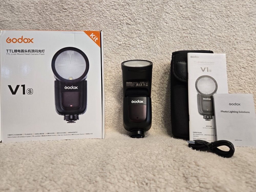 For Sale GODOX V1 AqFLASH FOR Sony Mirrorless Digital Cameras 