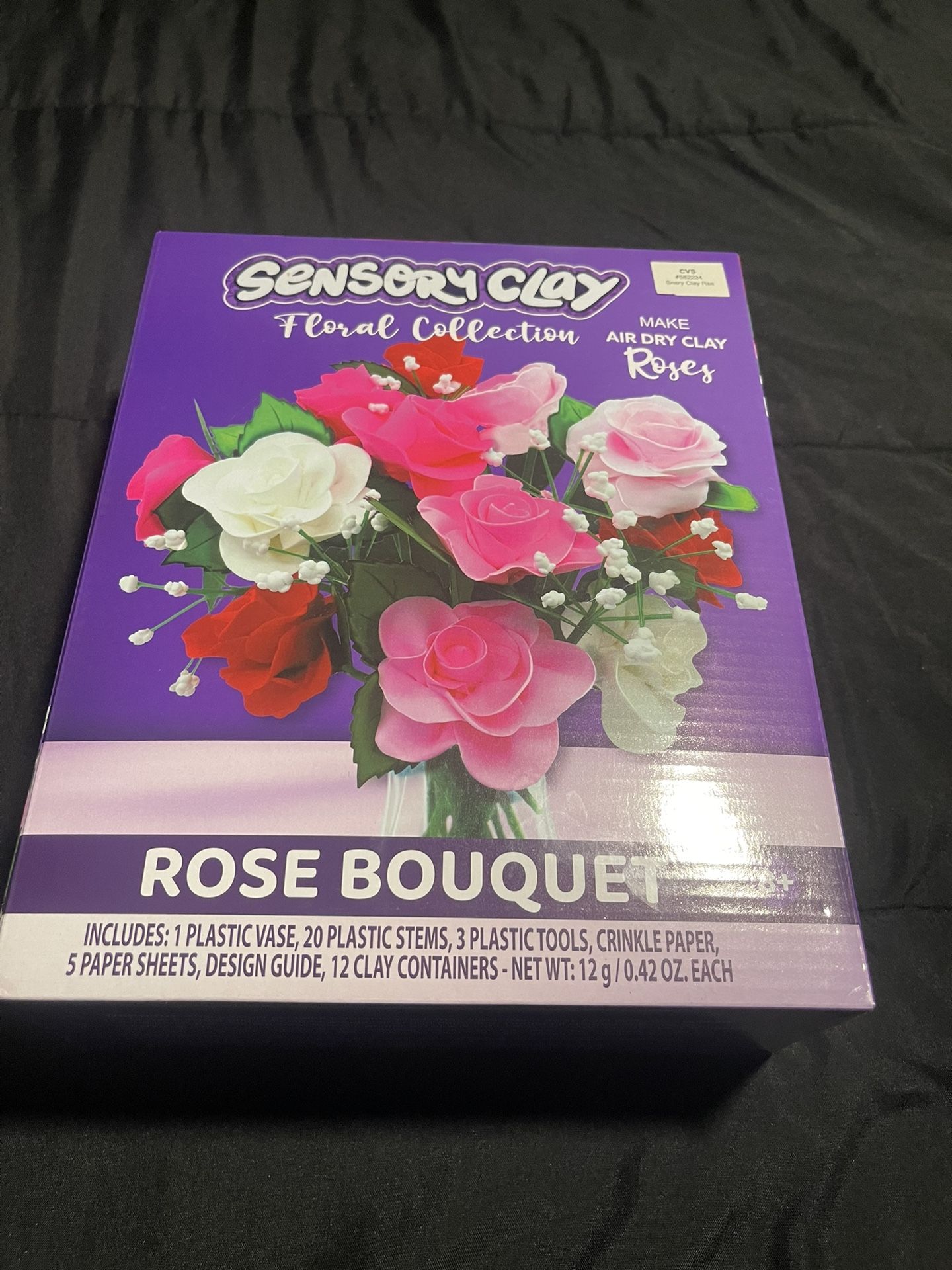 Clay Rose Bouquet Set
