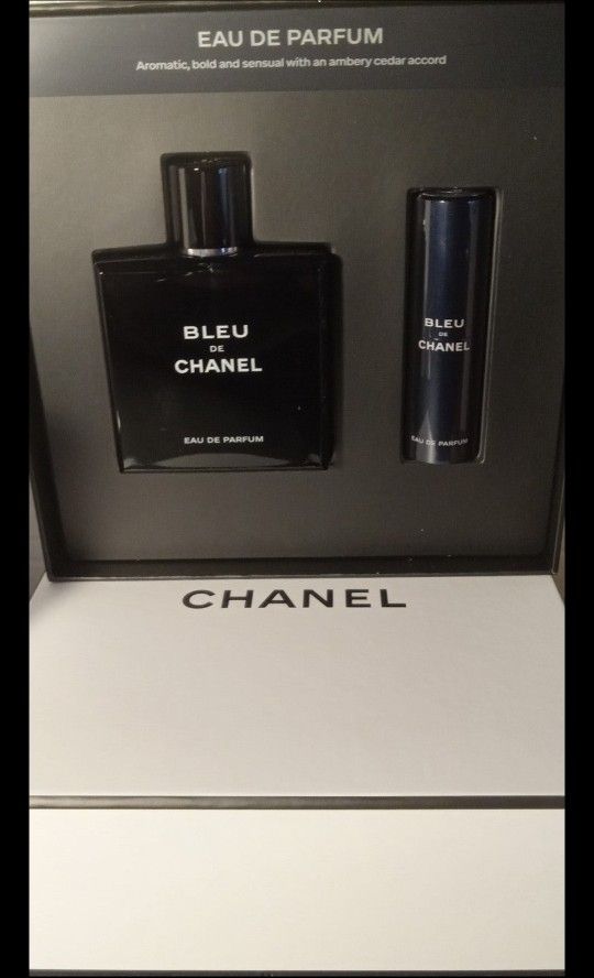 Chanel Blue Perfume Set New Condition