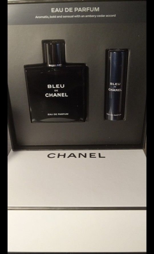 Chanel Blue Perfume Set  New Condition