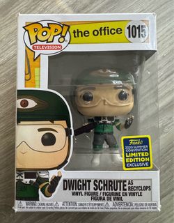 Funko Pop The Office Dwight Schrute as Recyclops #1015 2020 Summer Convention Ex