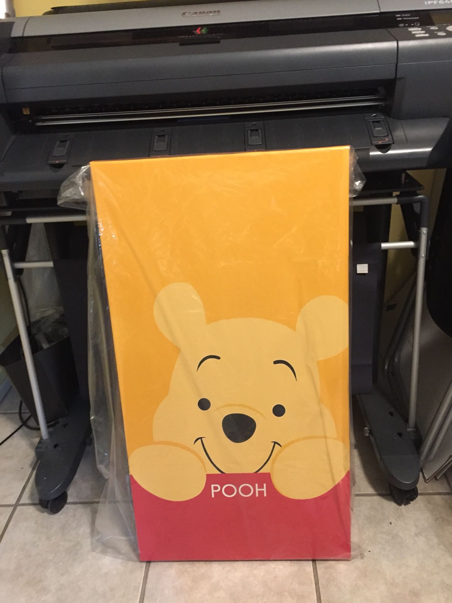 Winnie the Pooh Large Canvas print