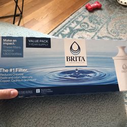 Brita Replacement Water Filters for Brita Water Pitchers and Dispensers - 5ct