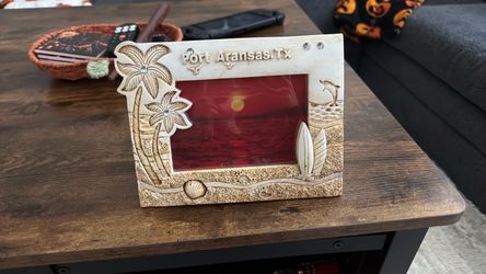 Port Aransas TX Souvenir Picture Frame