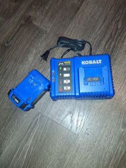 Kobalt 24v max battery and charger