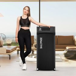 LED Motorised Treadmill Walking Running Pad with Remote Control