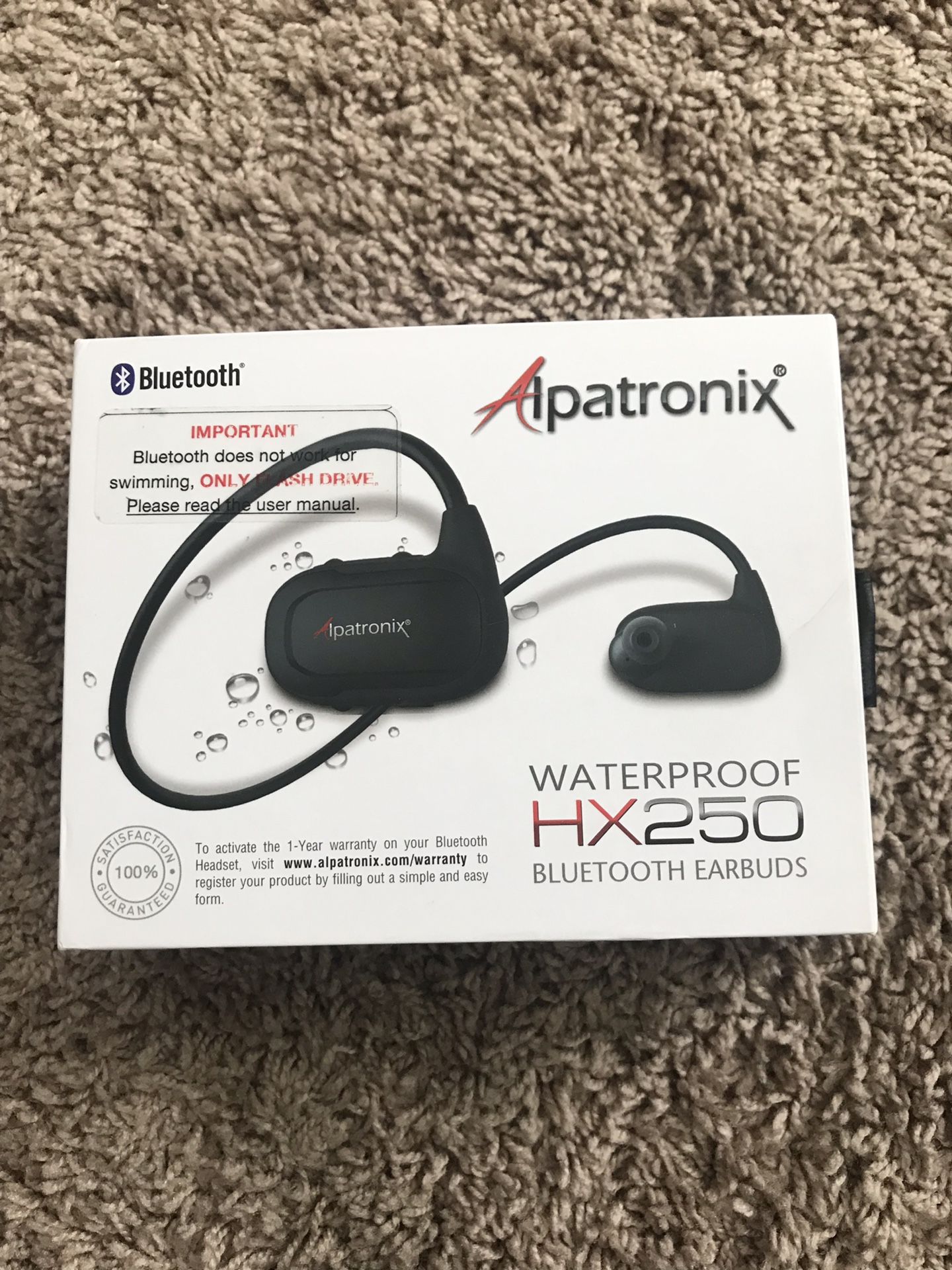 Alpatronix HX250 Waterproof Earbuds