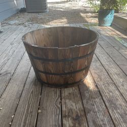 Large Wooden Planter