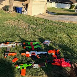 Nerf guns 