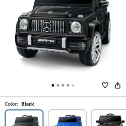 Kids Ride-On Mercedes G63 Style SUV (Black) – Brand new in box