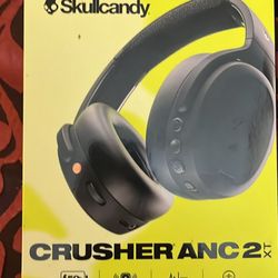 1 New/w Box Skull Candy Crusher ANC Xt 2 And 2 Pairs Used Skullcandy Crusher Xt Adult Owned Great Condition 