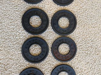 Olympic .5 pound Fractional Weight Plates