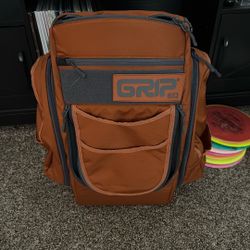 GRIP EQ BX3 Disc Golf Bag - Rust