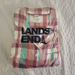 Land's End Flannel Nightgowns (set of 2)