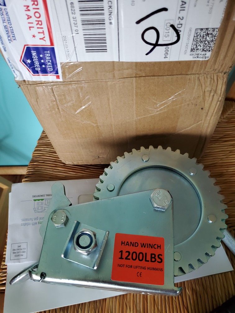 New 1200LBS Winch