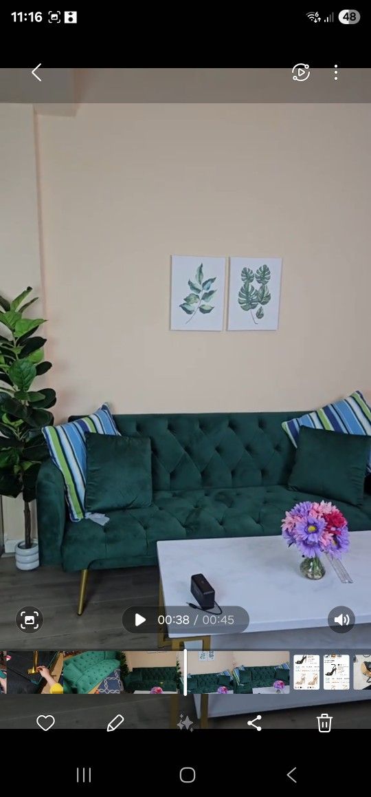 Green Sofa