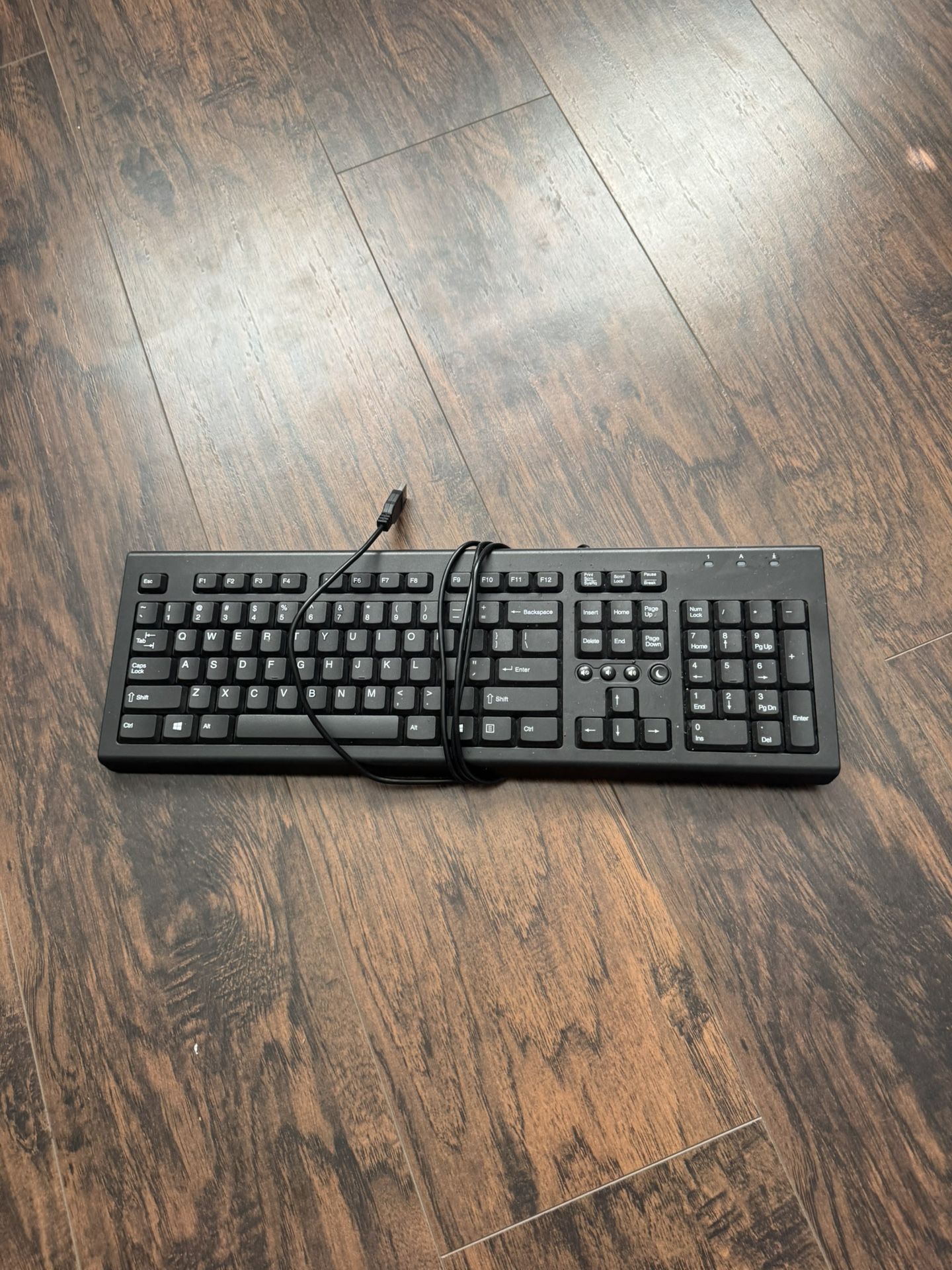 Plain Black Keyboard