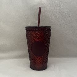 Christmas Merlot Jewel Studded Starbucks Tumblr