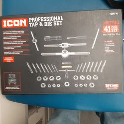 Icon Tap And die Set 41 Piece Metric
