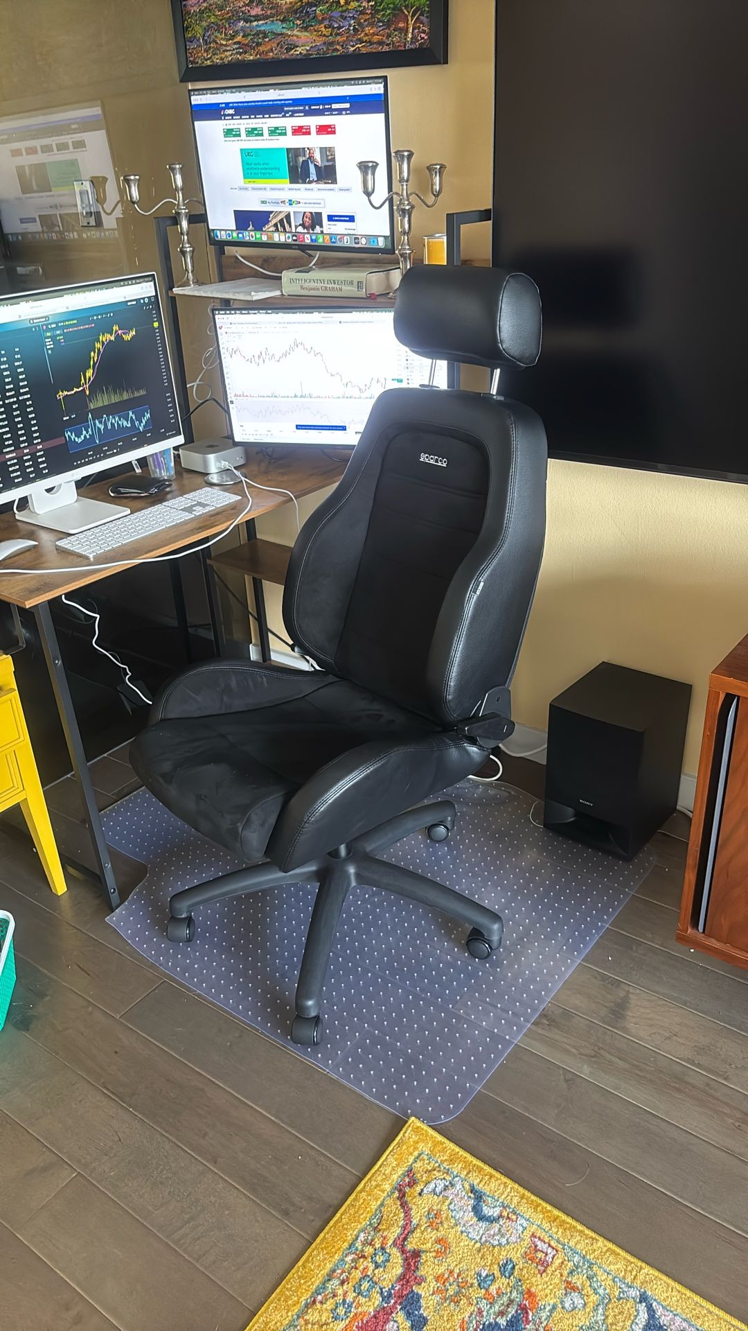 sparco racing seat office chair