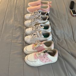 Girls Shoes Size 3.5,puma Size 3.5,puma Size 3, And Slip In New Shoes Size 4