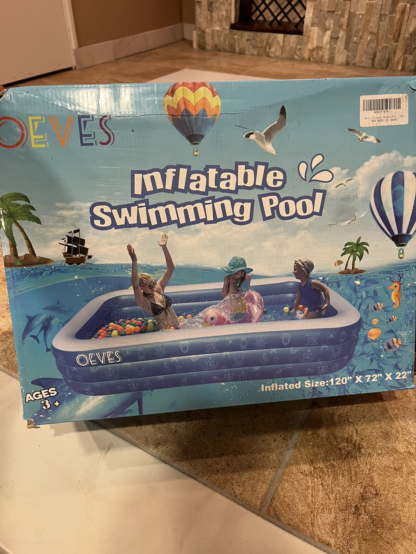 Oeves nflatable Swimming Pool