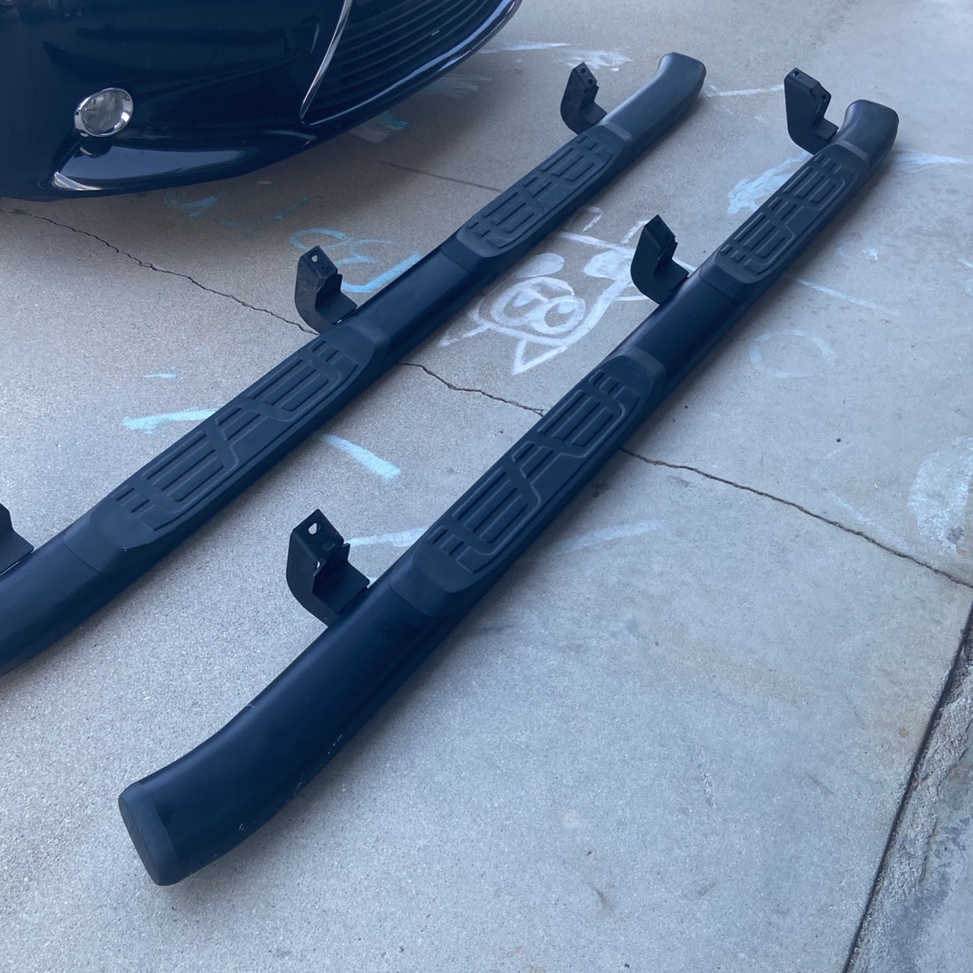 2021 four-door Toyota Tacoma running boards