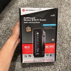 Motorola Arris Modem And Router