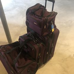 Full Set Of Soft Sided Wheeled Luggage