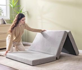 New 4” Folding Mattress