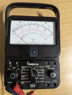 Simpson Multimeter 