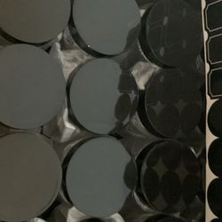 6 oz 40 Pack Plastic Jars With Black Lids (see Description)