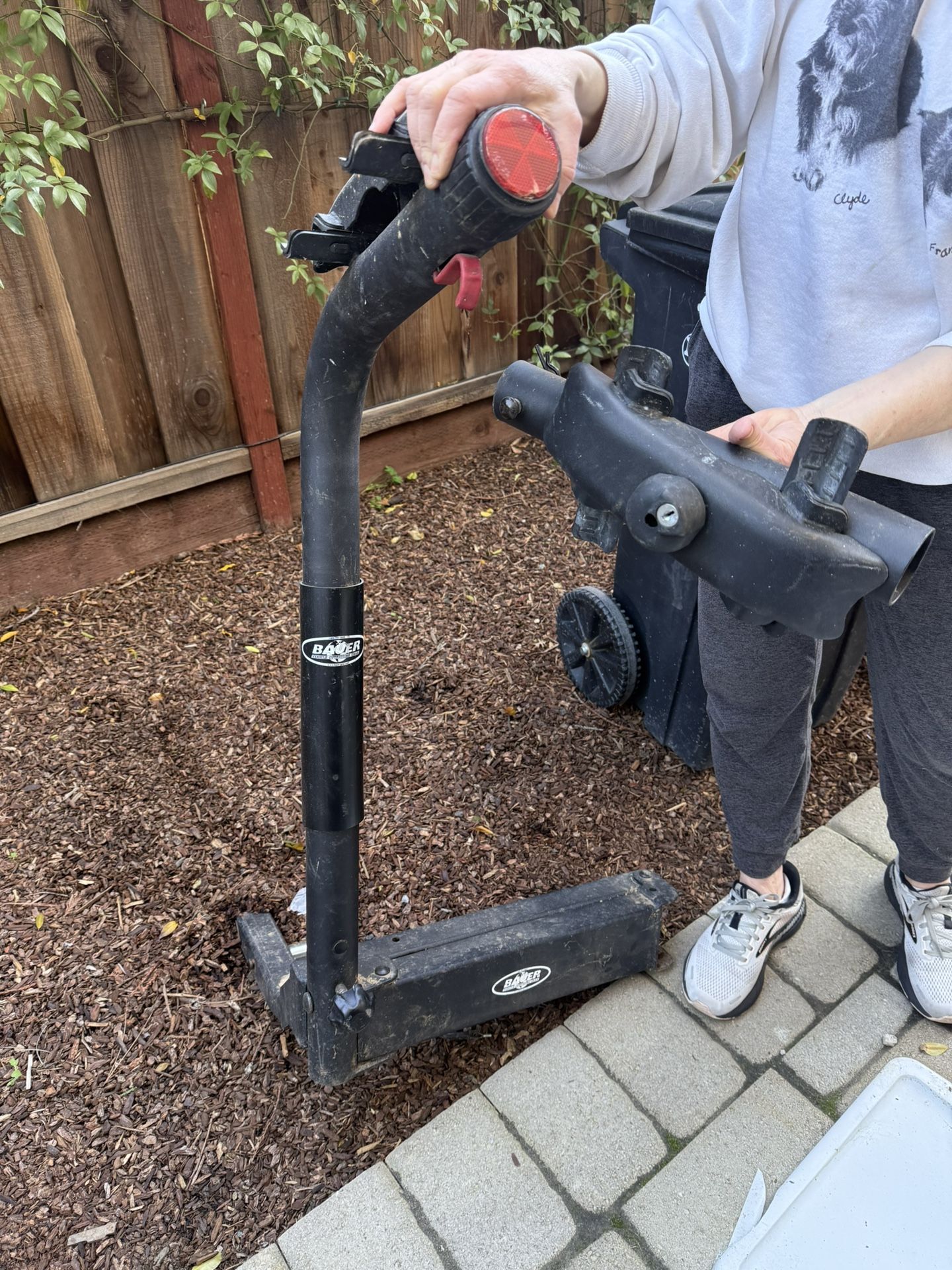 Swing-away Car Bike Rack