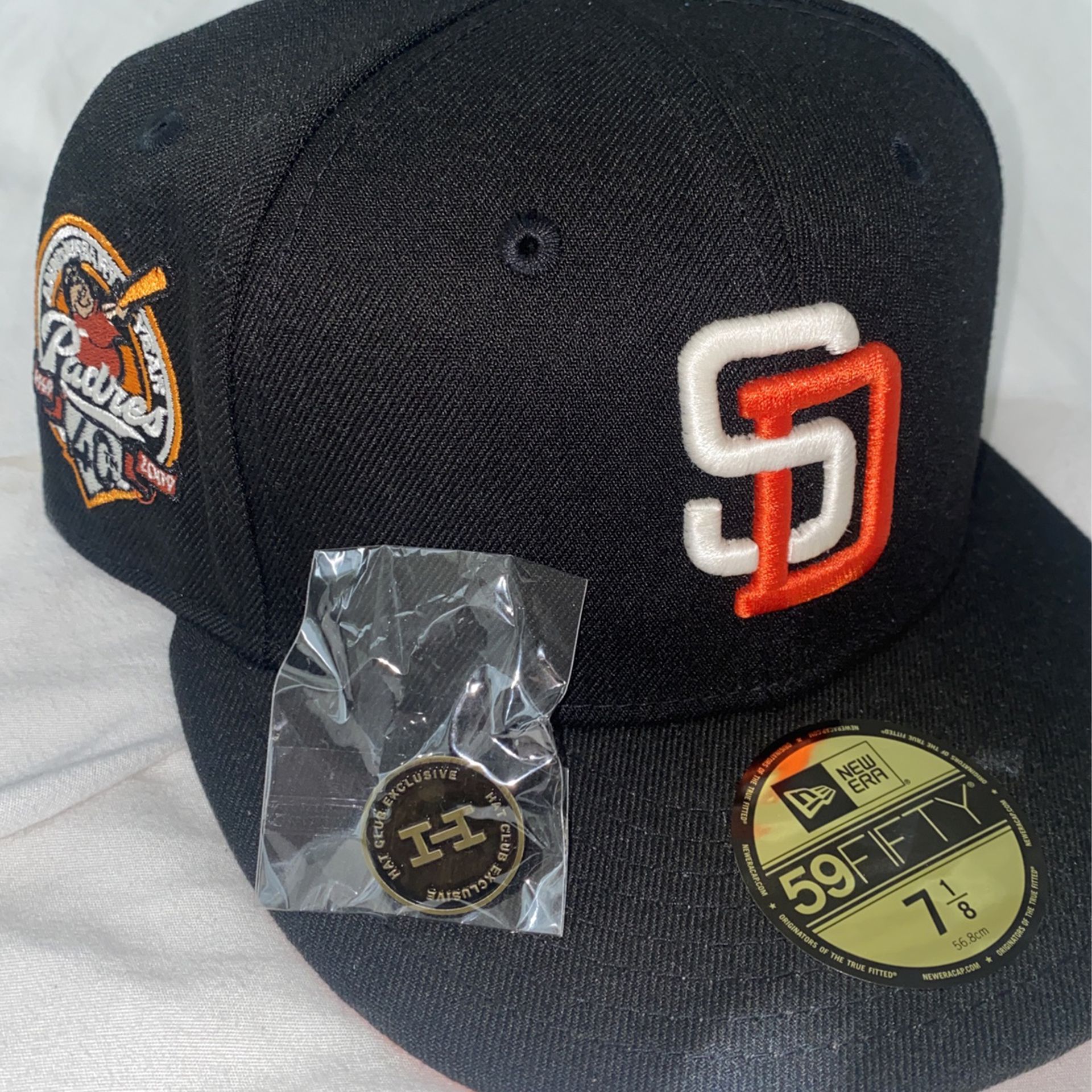 7 1/8 San Diego Padres Glow My God Hat Club Pack for Sale in