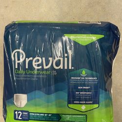 X-Large Underwear.  I Have 8 Packs Of 12 Ct $5 Each