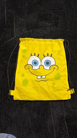 SpongeBob drawstring backpacks
