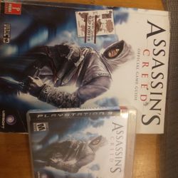 Assassin Creed W/ guide and EZO trilogy Ps3