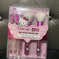 Hello Kitty Brushes Set