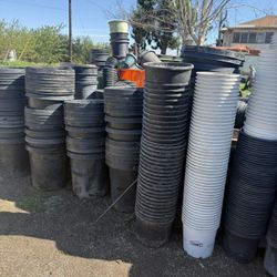 Pots 1,2,3,5,15gallons