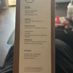 G 15 Laptop