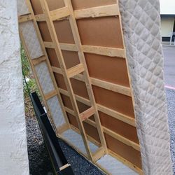 Queen Size Box Spring Frame In Excellent Condition