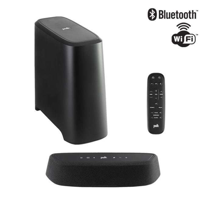 Polk MagniFi Mini AX Sound Bar With Wireless Subwoofer