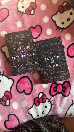 Two Book Sets Of “ A Touch Of Ruin” By Scarlet ST.Claire