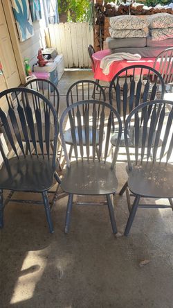 Free wooden chairs