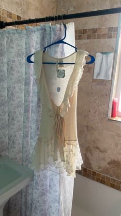 Cream blouse
