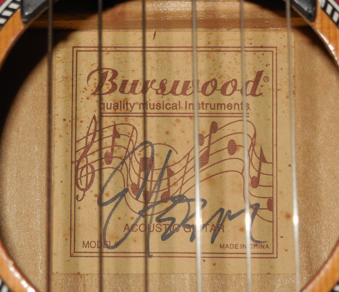 Burswood esteban sale signature acoustic guitar