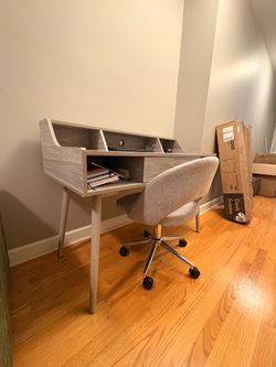 Modern Grey Desk