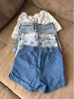 Kids Size 7 Size 8 Denim Shorts