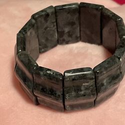 Black Labradorite Stretch Bracelet 