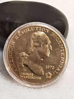 #802 Bicentennial 1972 commemorative token